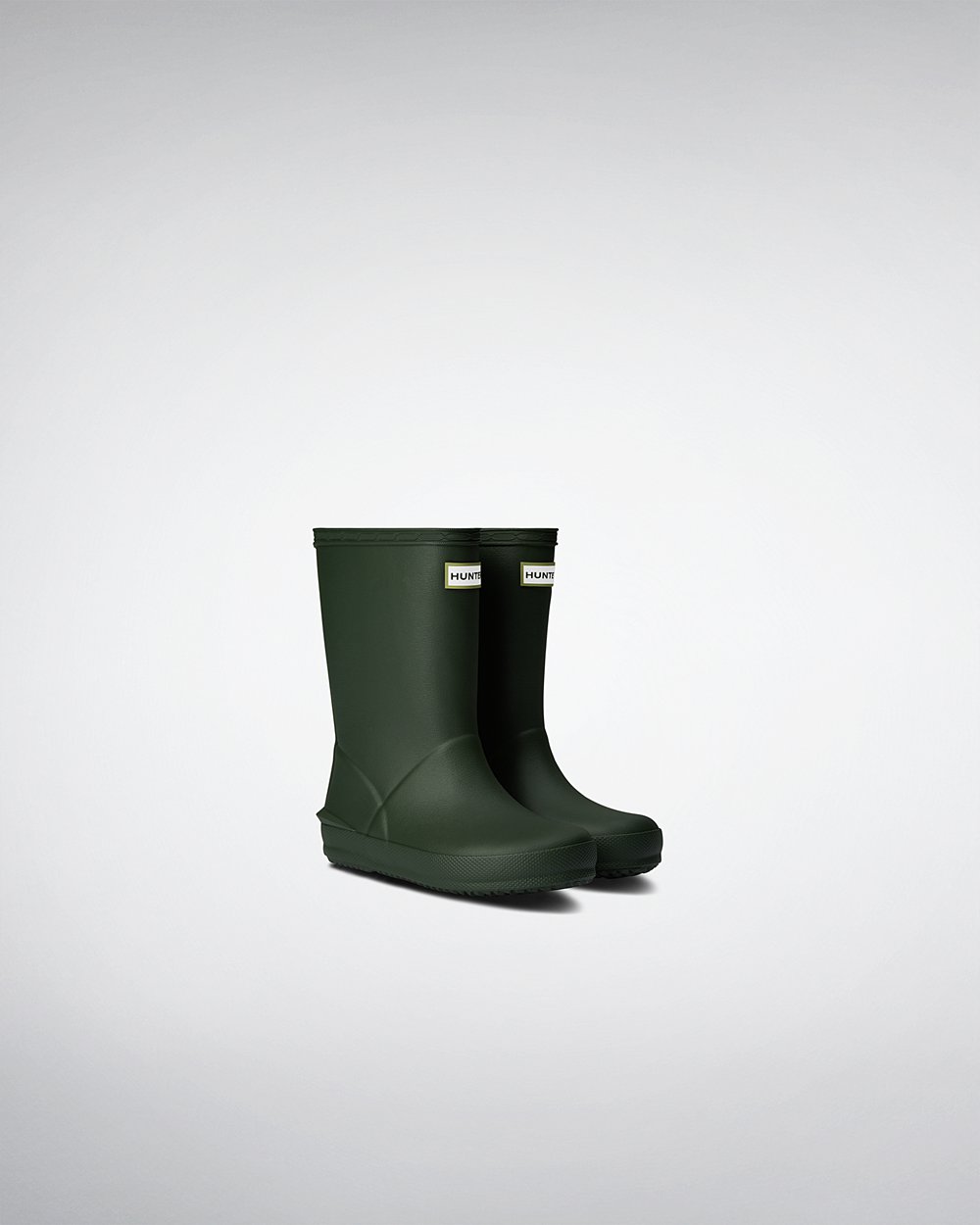 Kids Rain Boots - Hunter First Norris (71HSZIFCG) - Green